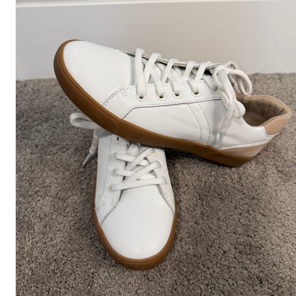 NWOT Naturalizer Women's Leather White Tennis Shoes Size 8.5